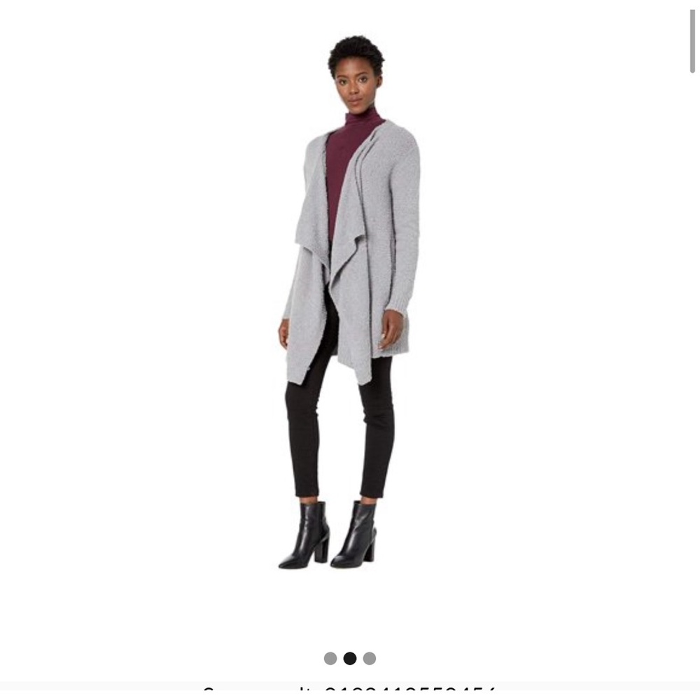 UGG grey Phoebe sweater wrap cardigan